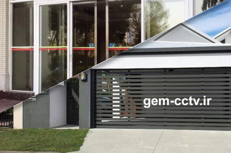 كركره برقی و درب پاركینگ مدرن